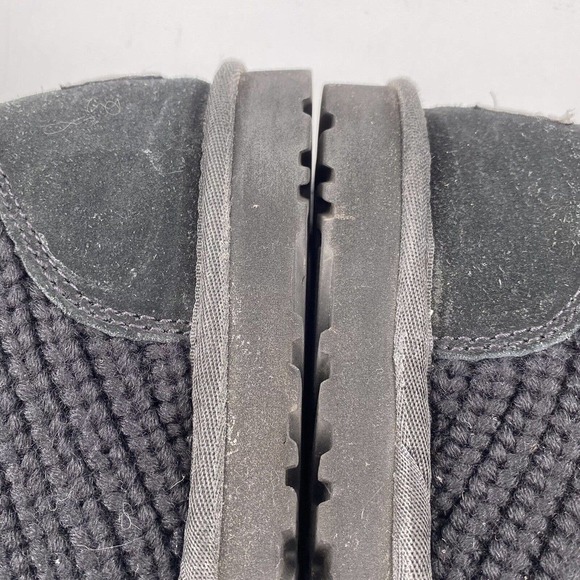 UGG 5819 Classic Cardy Black Knit Tall Sweater Boots Women's 6 - Picture 12 of 12